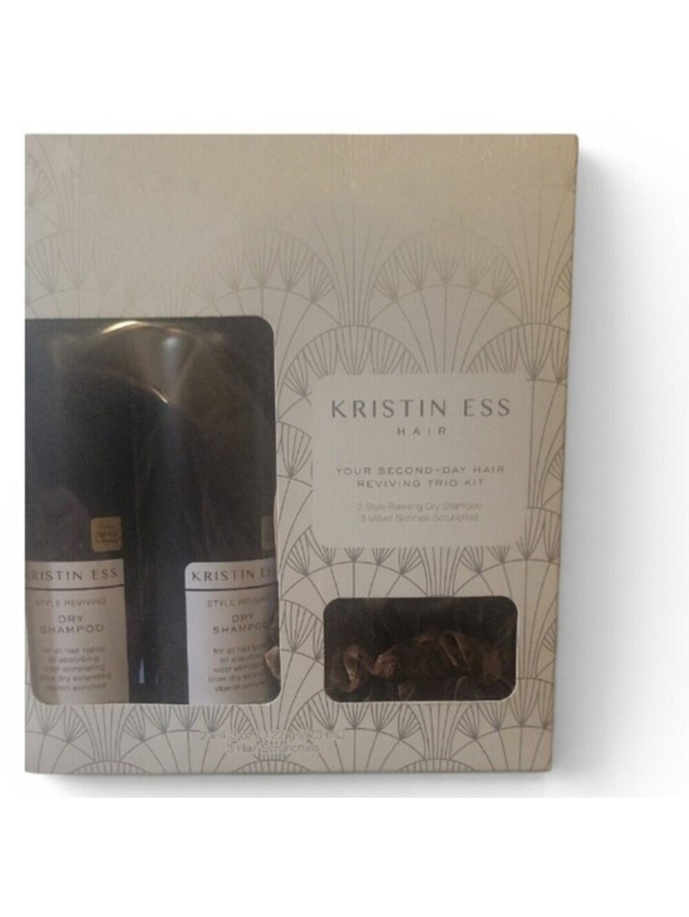 Kristin Ess Hair Your Second-Day Hair Reviving Trio Kit with Dry Shampoo and Scr